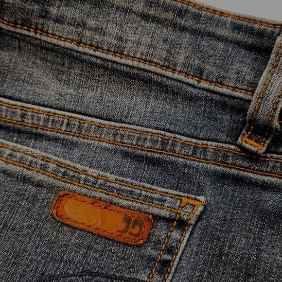 Joe's Jeans The Straight Leg Crop Cuffed Jeans Medium Leslie Wash 31 - Picture 5 of 16
